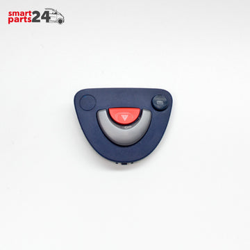 Smart Fortwo 450 Sicherheitsinsel Warnblinkschalter blau Heckscheibe 0001166V012 (gebraucht)