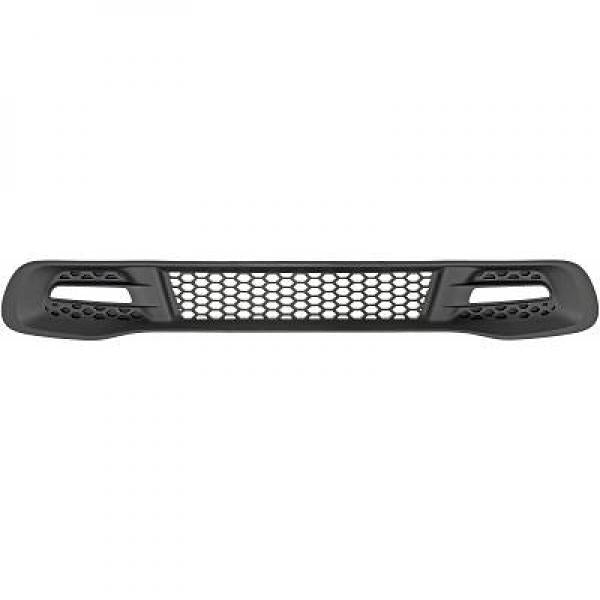 Smart Fortwo 451 Pare-chocs Avant Spoiler Grill Facelift Noir Mat
